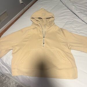 Lululemon Scuba oversized half zip hoodie